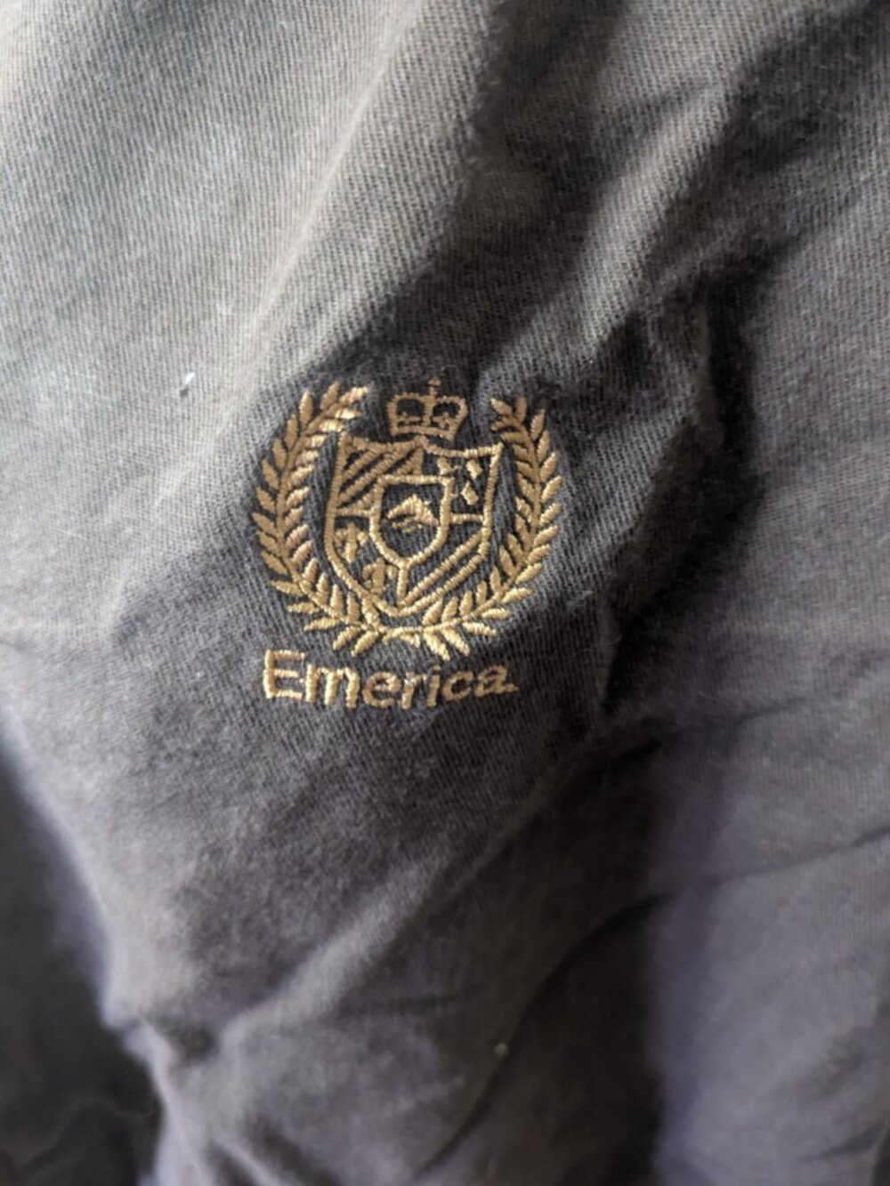 Emerica This Is Skateboarding Brown Bomber Jacket Men’s XL Y2K Skate - Picture 9 of 9
